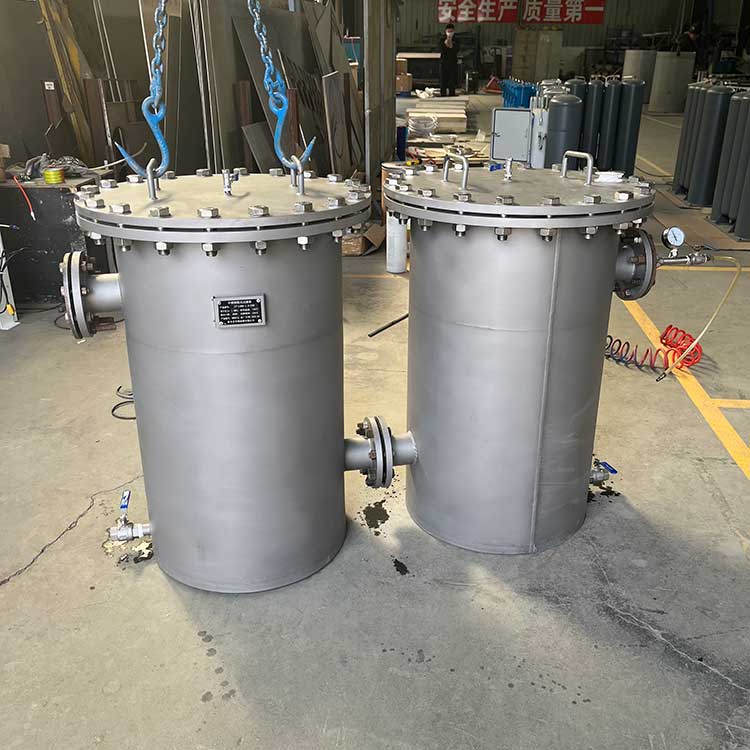 華豫生產(chǎn)供應(yīng)DN80不銹鋼籃式過濾器 液體除雜