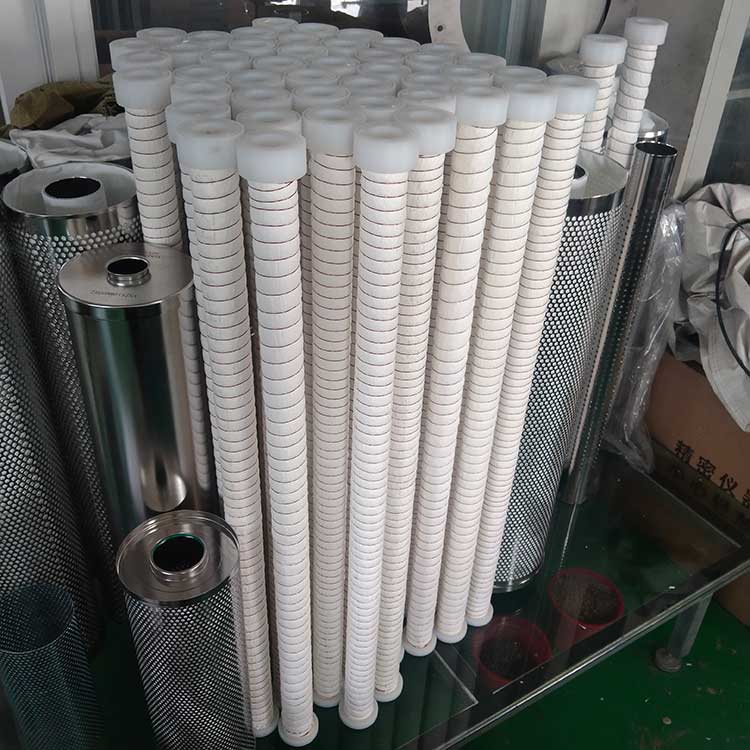 華豫生產(chǎn)供應(yīng)除油器濾芯 長度1018 無紡布、玻纖棉